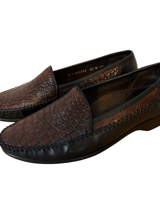 Cole Haan Bragano Genuine Crocodile Crafted Italy Loafers Shoes Men’s Size 9.5 M main image 4